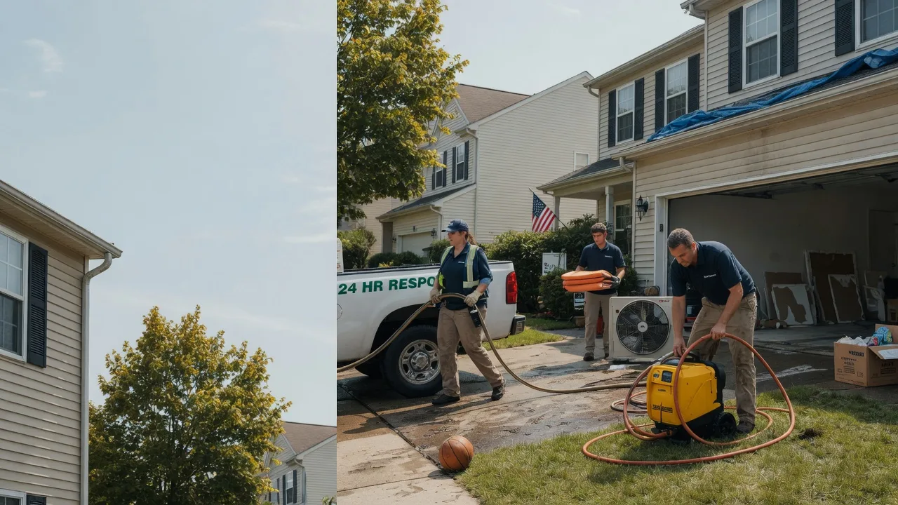 Emergency Water Damage Restoration in Fort Lee, VA near me